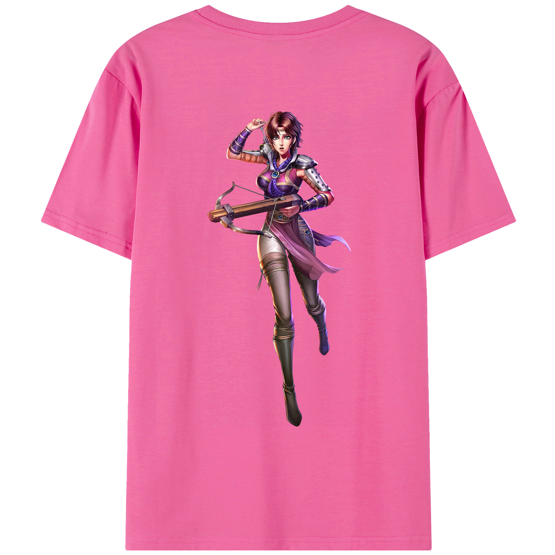（画像用） 北斗の拳 Fist of the North Star レディース半袖Tシャツ(バックプリント)